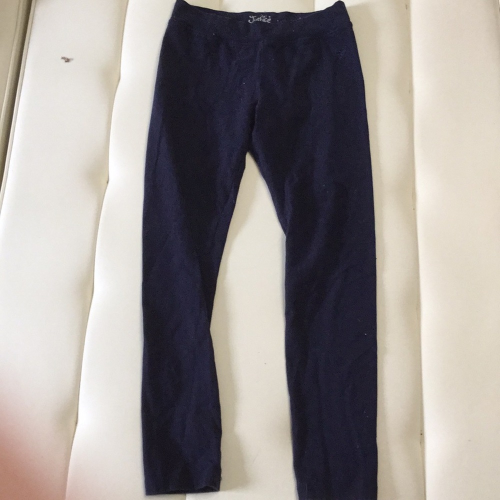 Navy Blue Justice Leggings